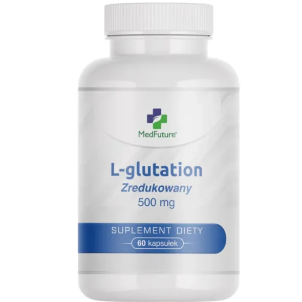 MEDFUTURE L-Glutation Zredukowany 500 mg 60 kaps