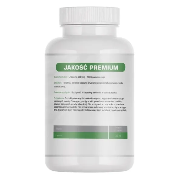 MEDFUTURE L-Teanina Aminokwas 200 mg 100 kaps