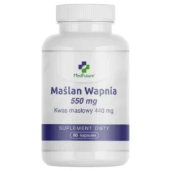 MEDFUTURE Maślan Wapnia 550 mg 60 kaps