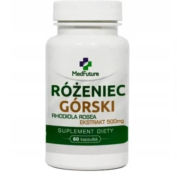 MEDFUTURE Różeniec Górski Ekstrakt 500 mg 60 kaps