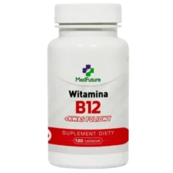 MEDFUTURE Witamina B12 1000mcg + Kwas Foliowy 120 tabl