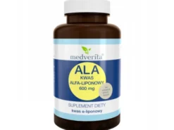 MEDVERITA ALA Kwas Alfa-liponowy 600mg 50 kaps