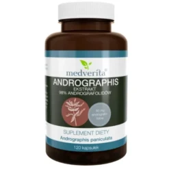 MEDVERITA Andrographis 98% Andrografolidów 120 kaps