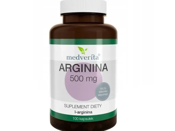 MEDVERITA Arginina 500 mg 100 kaps