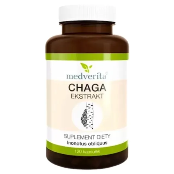 MEDVERITA CHAGA Ekstrakt 400mg 120 kaps