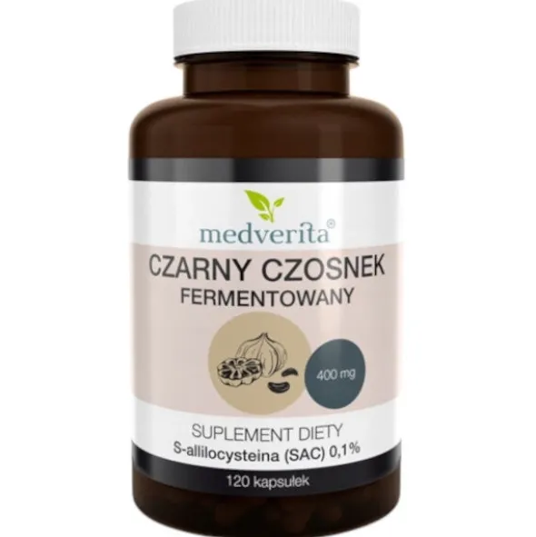 MEDVERITA Czarny Czosnek 120 kaps
