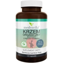 MEDVERITA Krzem Organiczny 100mg 120 kaps