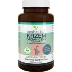 MEDVERITA Krzem Organiczny 100mg 60 kaps