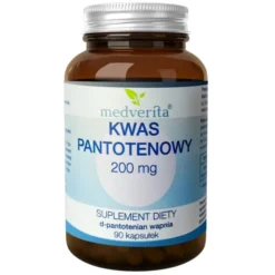 MEDVERITA Kwas Pantotenowy 200mg 90 kaps