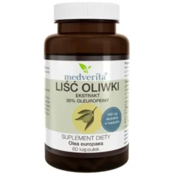 MEDVERITA Liść Oliwki 60 kaps