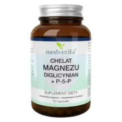 MEDVERITA Magnez Chelat + P-5-P 60 kaps