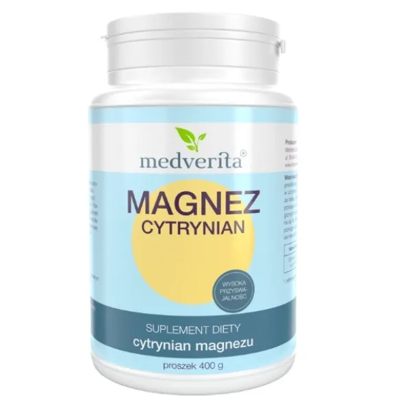 MEDVERITA Magnez Cytrynian 400 g