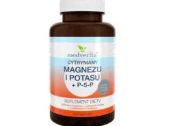 MEDVERITA Magnez + Potas Cytryniany + P-5-P 100 kaps