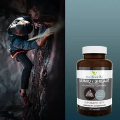 MEDVERITA Mumio / Shilajit Ekstrakt 20% kwasów fulwowych 120 kaps