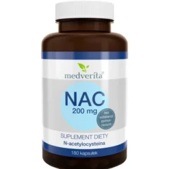 MEDVERITA NAC 200mg N-acetylo L-cysteina 180 kaps