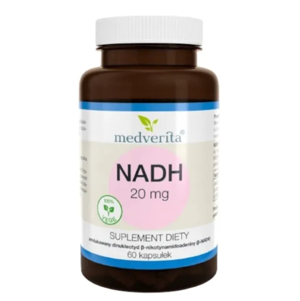 MEDVERITA NADH 20mg 60 kaps