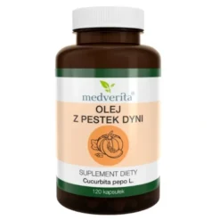 MEDVERITA Olej z Pestek Dyni 120 kaps