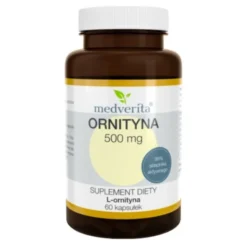 MEDVERITA Ornityna 500 mg 60 kaps