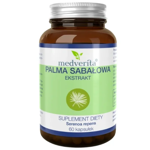 MEDVERITA Palma Sabałowa 25% Kwasów Tłuszczowych 60 kaps