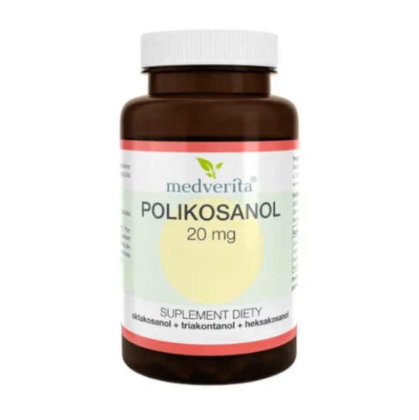 MEDVERITA Polikosanol 20 mg120 kapsułek