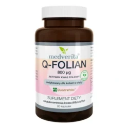 MEDVERITA Q-Folian 800 ug 60 kaps