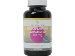 MEDVERITA Ryboflawina Witamina B2 50mg 180 kaps