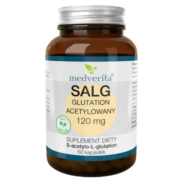 MEDVERITA Salg Glutation Acetylowany 120 mg 60 kaps