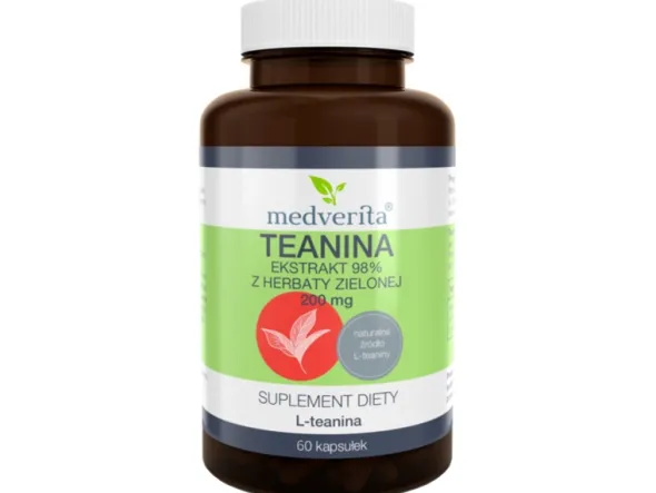 MEDVERITA Teanina 200mg 60 kaps