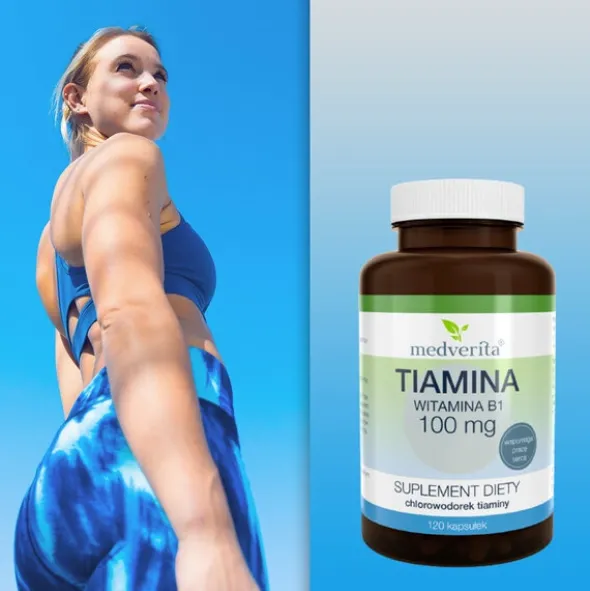 MEDVERITA Tiamina 100 mg 120 kaps