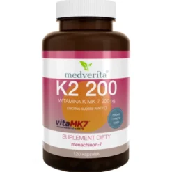 MEDVERITA Witamina K2 VitaMK7 200mcg 120 kaps