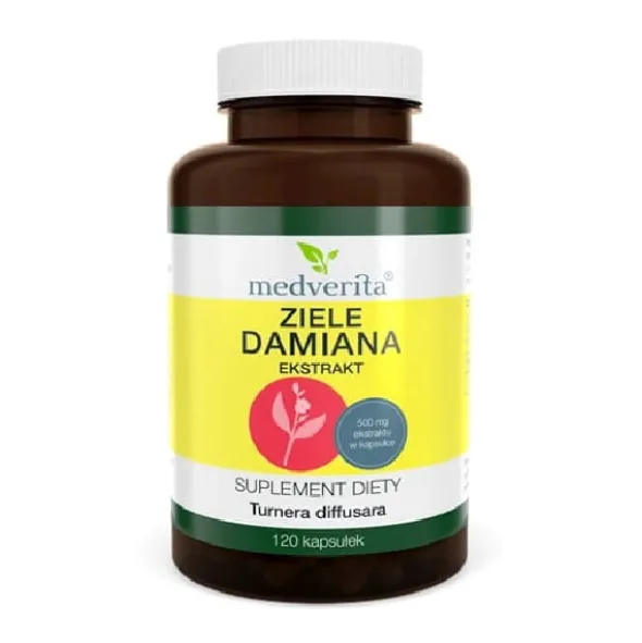 MEDVERITA Ziele Damiana 120 kaps