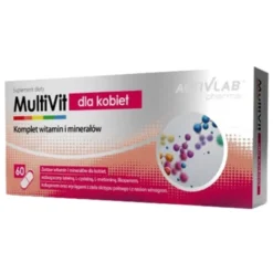 Multiwitamina Dla Kobiet ACTIVLAB Multivit dla Kobiet 60 kaps