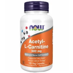 NOW FOODS Acetyl L-Karnityna HCI 500mg 100 kaps