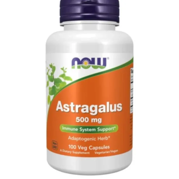 NOW FOODS Astragalus - Traganek 500 mg 100 kaps