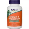 NOW FOODS Calcium & Magnesium 2:1 - Wapń + Magnez 100 tabl