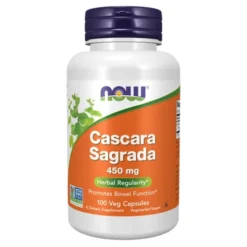 NOW FOODS Cascara Sagrada 450mg 100 vkaps