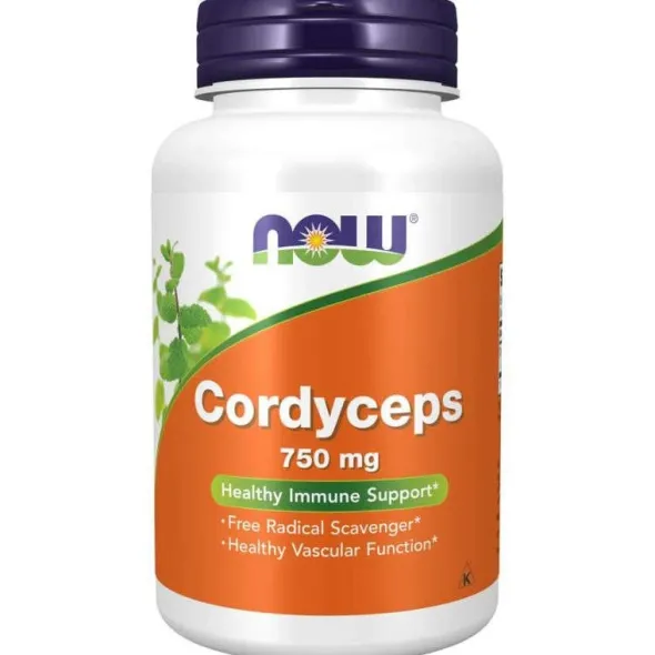 NOW FOODS Cordyceps 750mg 90 vkaps