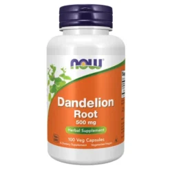 NOW FOODS Dandelion Root - Mniszek Lekarski 500mg 100 vkaps