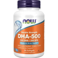 NOW FOODS DHA - 500 DHA 250 EPA 90 kaps