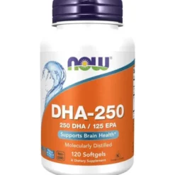 NOW FOODS DHA - 250 DHA 125 EPA 120 kaps