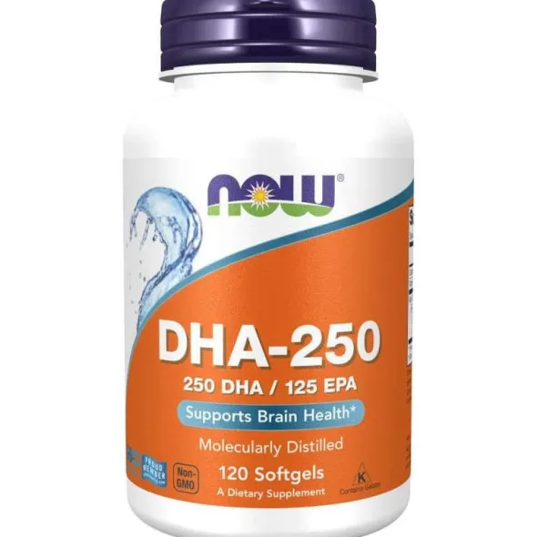 NOW FOODS DHA - 250 DHA 125 EPA 120 kaps