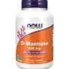 NOW FOODS D-Mannoza 500mg 120 vkaps