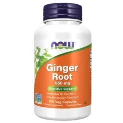 NOW FOODS Ginger Root - Imbir 550mg 100 kaps