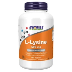 NOW FOODS L-Lizyna 500 mg 250 tabl