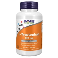 NOW FOODS L-Tryptofan 500mg 60 vkaps