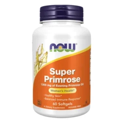 NOW FOODS Olej z wiesiołka 1300mg 60 sgels - Super Primrose
