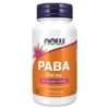 NOW FOODS PABA Kwas Para-Aminobenzoesowy 500mg 100 kaps