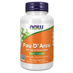 NOW FOODS Pau D'Arco 500mg 100 vkaps