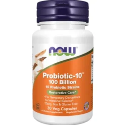 NOW FOODS Probiotic-10 100 Billion 30 kaps