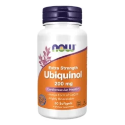 NOW FOODS Ubiquinol Koenzym Q10 200 mg 60 kaps